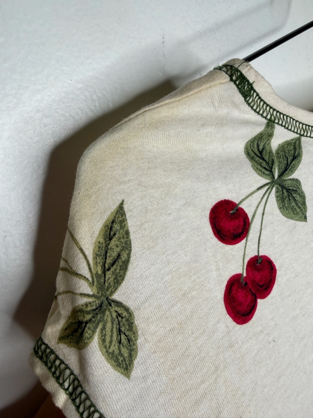 all that jazz baby doll dress vintage size 9/10 Cherry Print pinup retro NWT - Picture 9 of 11